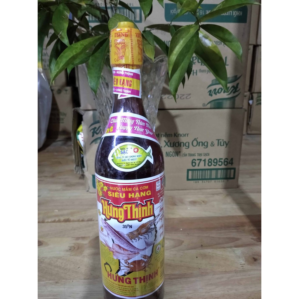 Nước mắm Hưng Thịnh 35 độ đạm 620ml