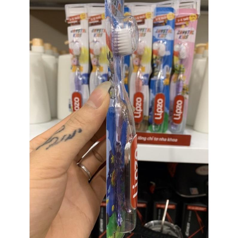 Bàn chải đánh răng cho bé Lipzo Crystal Kids