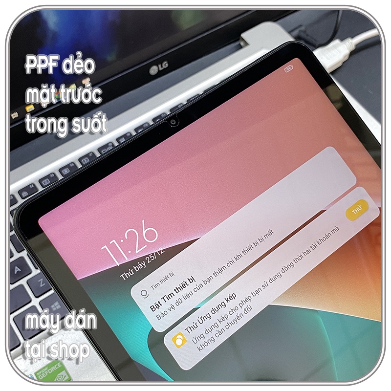 Miếng dán PPF cho Xiaomi Pad 5 - 5 Pro chống trầy màn hình