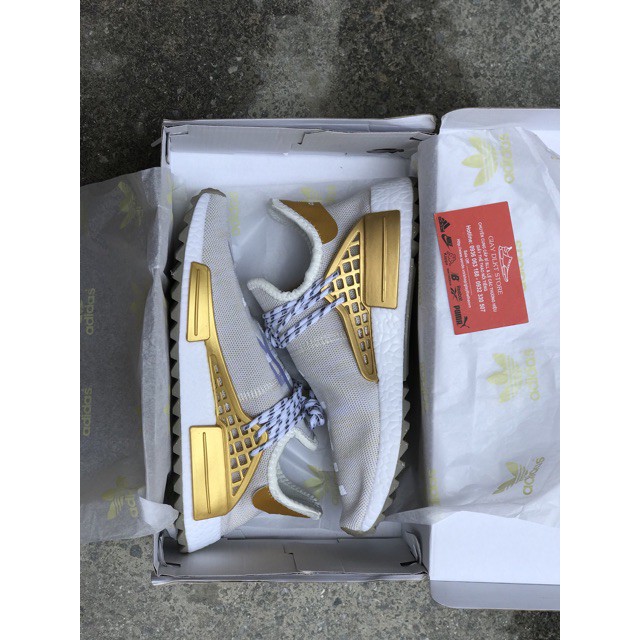 sale 12/12  [FREE SHIP] Giày Sneaker Human Race China Gold Happy Full Box Dành Cho Nam Nữ - Aw111 new new