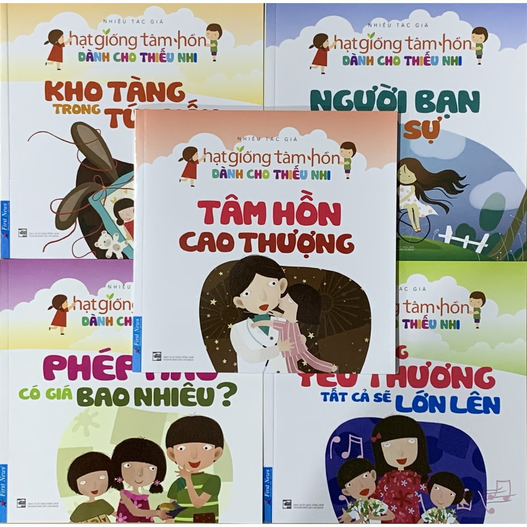 Sách - Hạt Giống Tâm Hồn Dành Cho Thiếu Nhi - Tập 1 (Bộ 5 Cuốn) (Tái Bản)