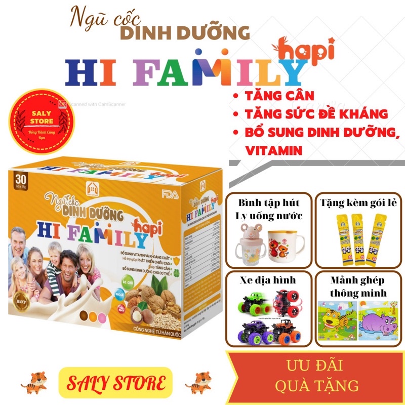 Ngũ Cốc Dinh Dưỡng Cho Mẹ Bầu và Sau Sinh Hi FAMILY- Giúp Sữa Đặc Hơn Dinh Dưỡng Nhiều Hơn ,Mẹ ăn Vô Con ,Bé Hấp Thu Tốt