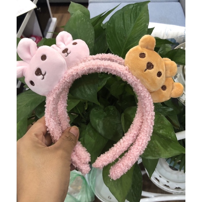 Bờm băng Đô nơ gấu cho bé gái và nữ