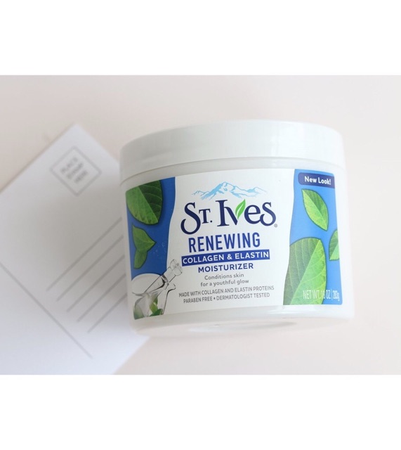 Kem Dưỡng Ẩm St.Ives Skin Renewing Collagen