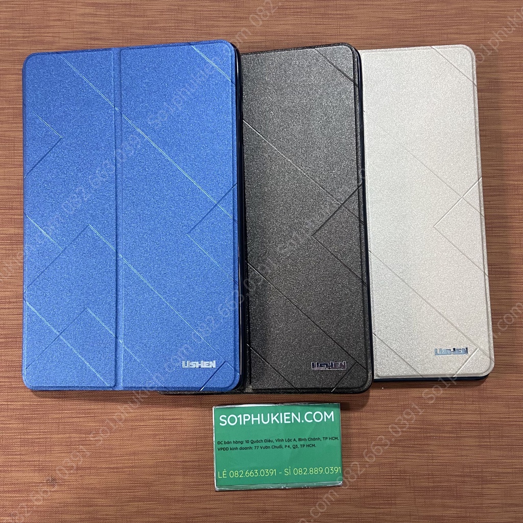 Bao da Samsung Galaxy Tab A6 10.1 (có bút S Pen) mã P585 P585y P580 Listen bền đẹp, bảo vệ máy, chống xem phim