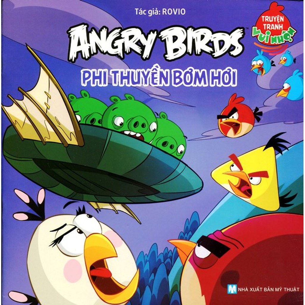 Sách - Truyện Tranh Vui Nhộn Angry Birds - Phi Thuyền Bơm Hơi | BigBuy360 - bigbuy360.vn