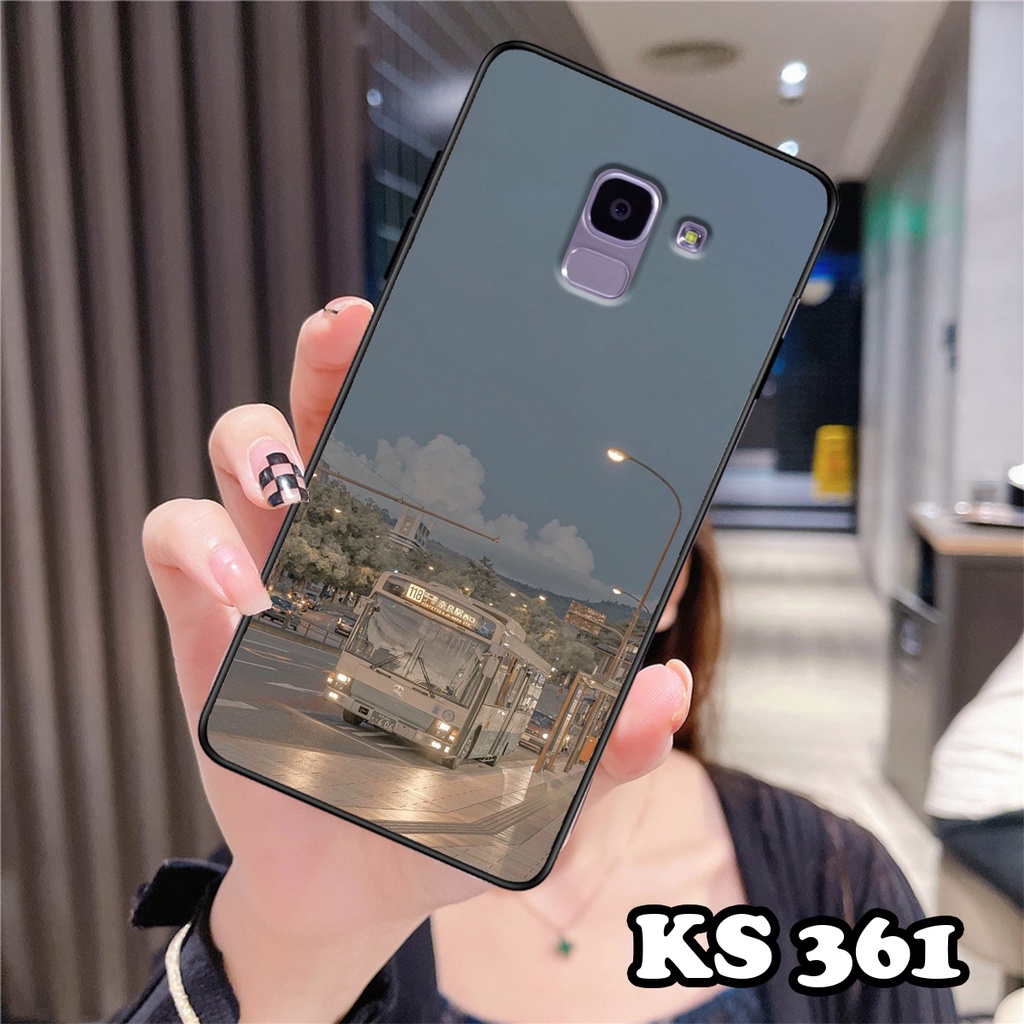 Ốp lưng Samsung A6 2018 - Samsung A6 Plus - Ốp Samsung in hình Phong cảnh ban đêm - Chất liệuTPU cao cấp bảo vệ máy
