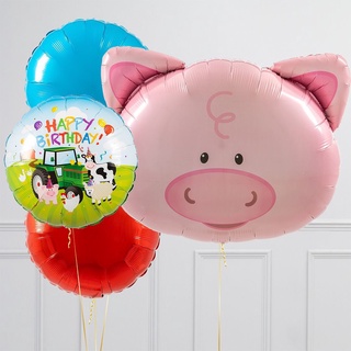 Bộ bong bóng bay cho bé helium balloon set hlk48