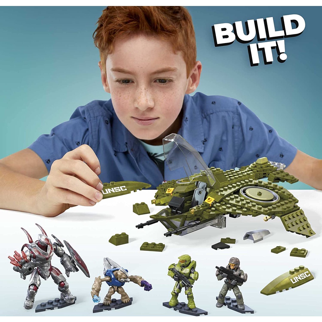 Mega Construx Halo UNSC Wasp Onslaught - Bộ xếp hình Mega Construx