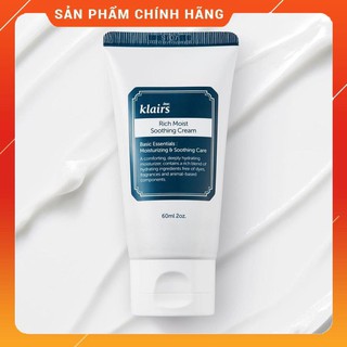 Kem dưỡng ẩm cho da Klairs Rich Moist Soothing Cream [Mĩ Phẩm Gía Sỉ 89]
