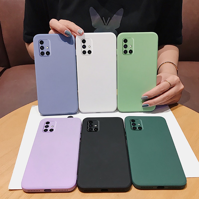 Ốp điện thoại silicon dẻo cho Samsung Galaxy A02S A20 A30 A30S A50 Samsung J4 J6 J7 Plus Prime