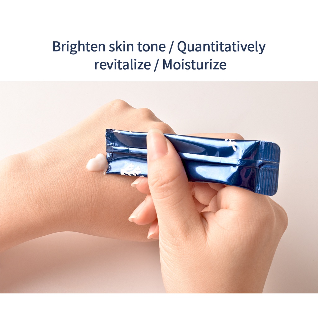 Mặt Nạ Ngủ 4ml Chứa Axit Hyaluronic Polypeptide Giúp Làm Mờ Quầng Thâm Và Làm Sáng Da