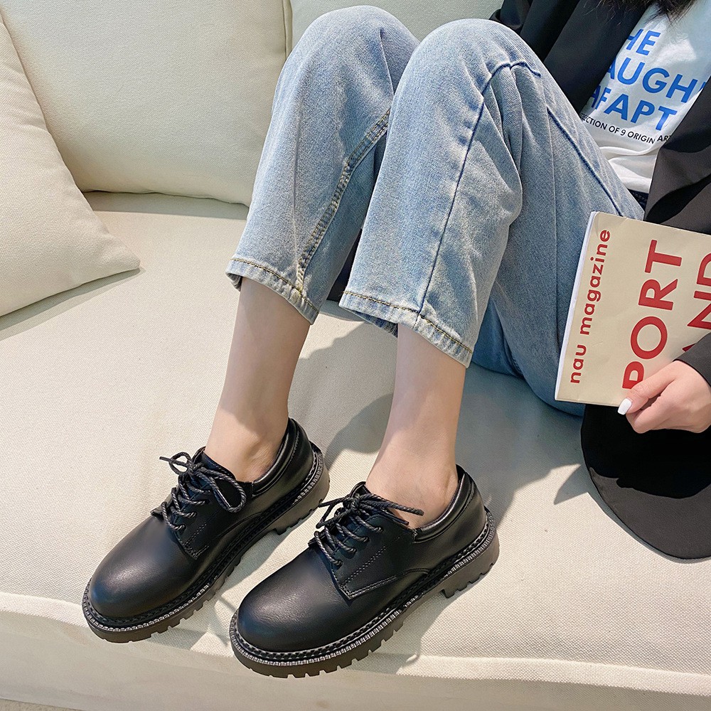 Giày da thời trang trẻ trung dễ phối đồ cho nữ | BigBuy360 - bigbuy360.vn
