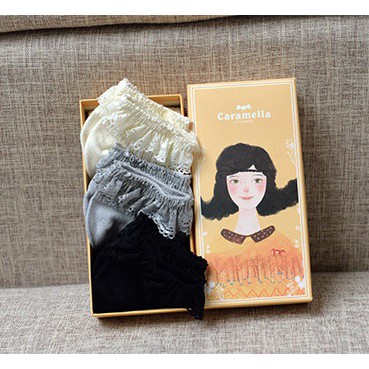 Tất ngắn cổ ren tiểu thư
