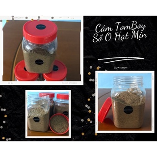 Cám tomboy số 0 hạt mịn đạm cao Chuyên dùng cho cá, tôm, tép và nuôi được artemia sinh khối