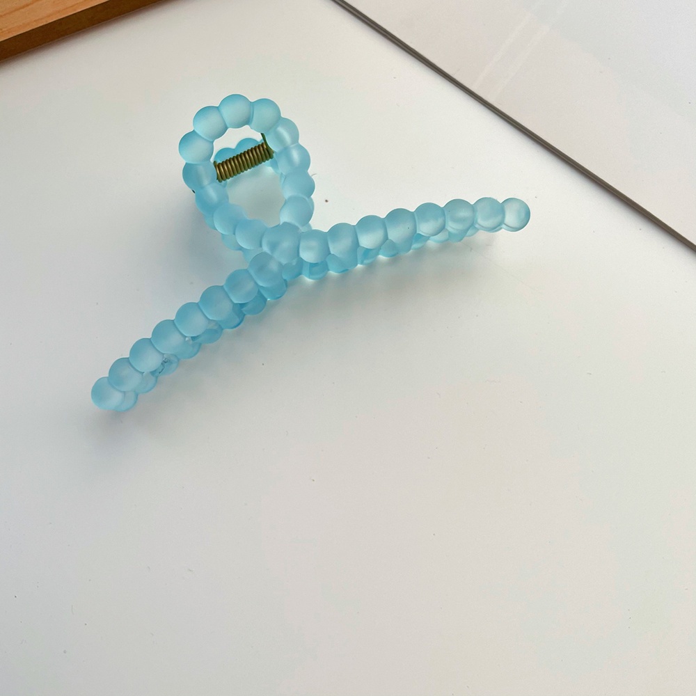 Kẹp Tóc Dạng Móng Vuốt Màu Kẹo Đơn Giản Thời Trang Hàn Quốc Cho Nữ