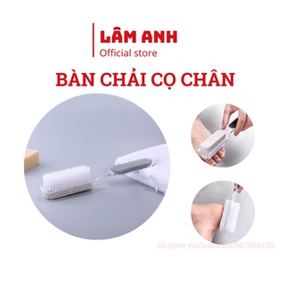 Bàn chải chà gót chân tẩy tế bào chết có tay cầm tiện lợi bằng đá san hô - LA40