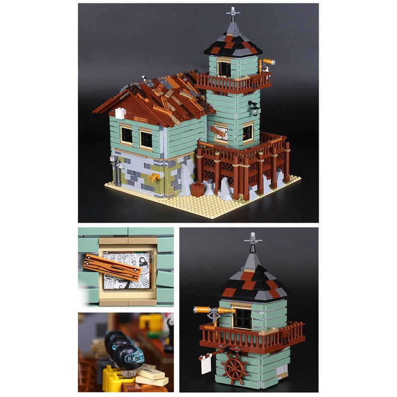 Đồ chơi thông minh lắp ráp Mô hinh 16050 lele K8001  Dropshipping The Old Finishing Store  compatible with  21310