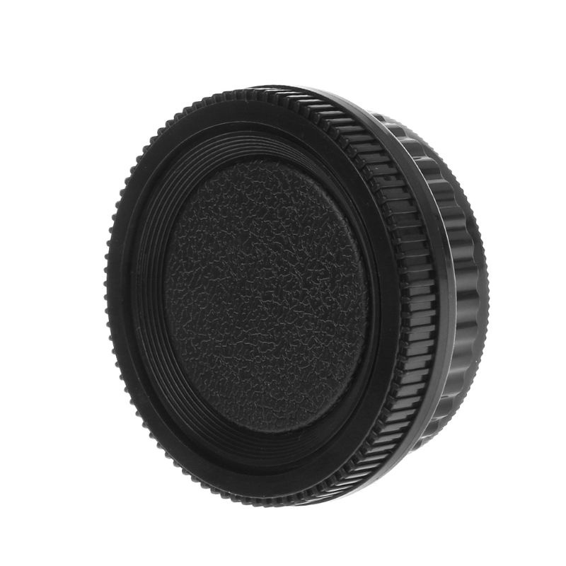 Nắp bảo vệ ống kính máy ảnh bằng nhựa màu đen chống bụi cho Pentax PK DA126