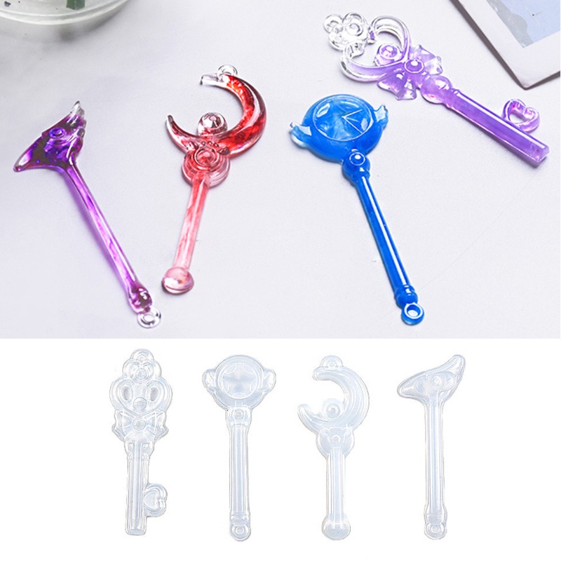 Set 4 Khuôn Silicone Làm Đá Epoxy Resin Thủ Công DIY