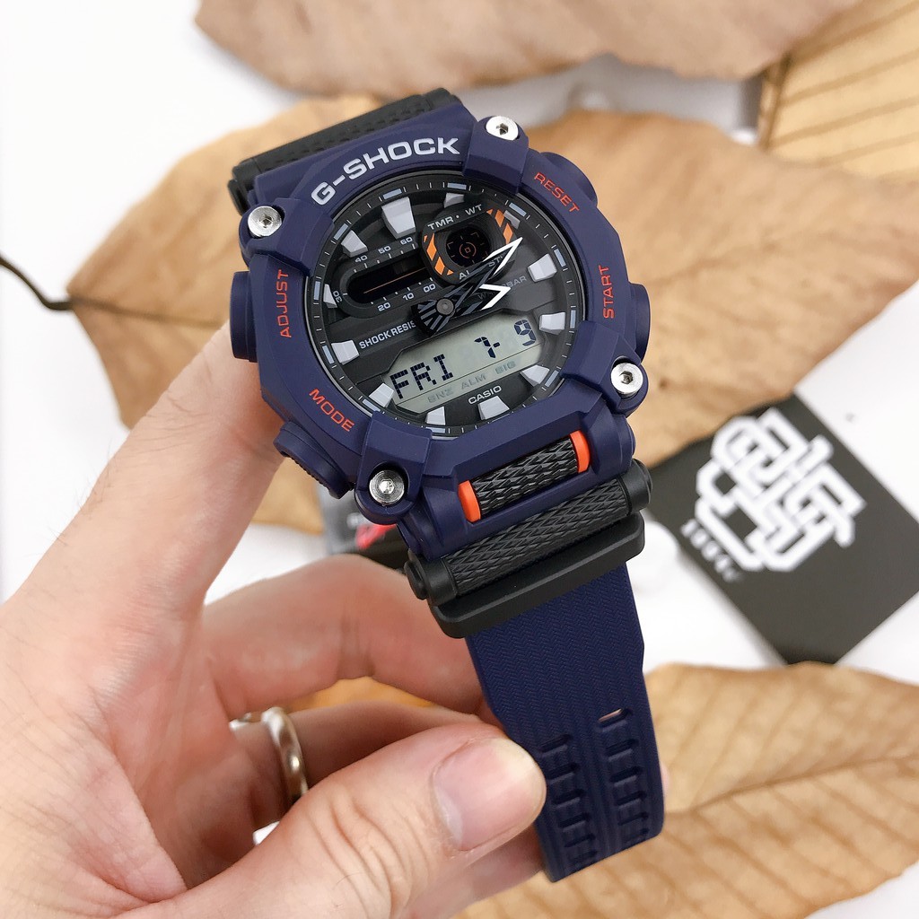 Đồng hồ nam Casio G-SHOCK GA-900 / GA-900-2A chống va đập, chống nước 200m, size 49.5mm, hàng chính hãng