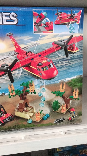 Lego Cities Water Cannon máy bay vòi rồng 11214