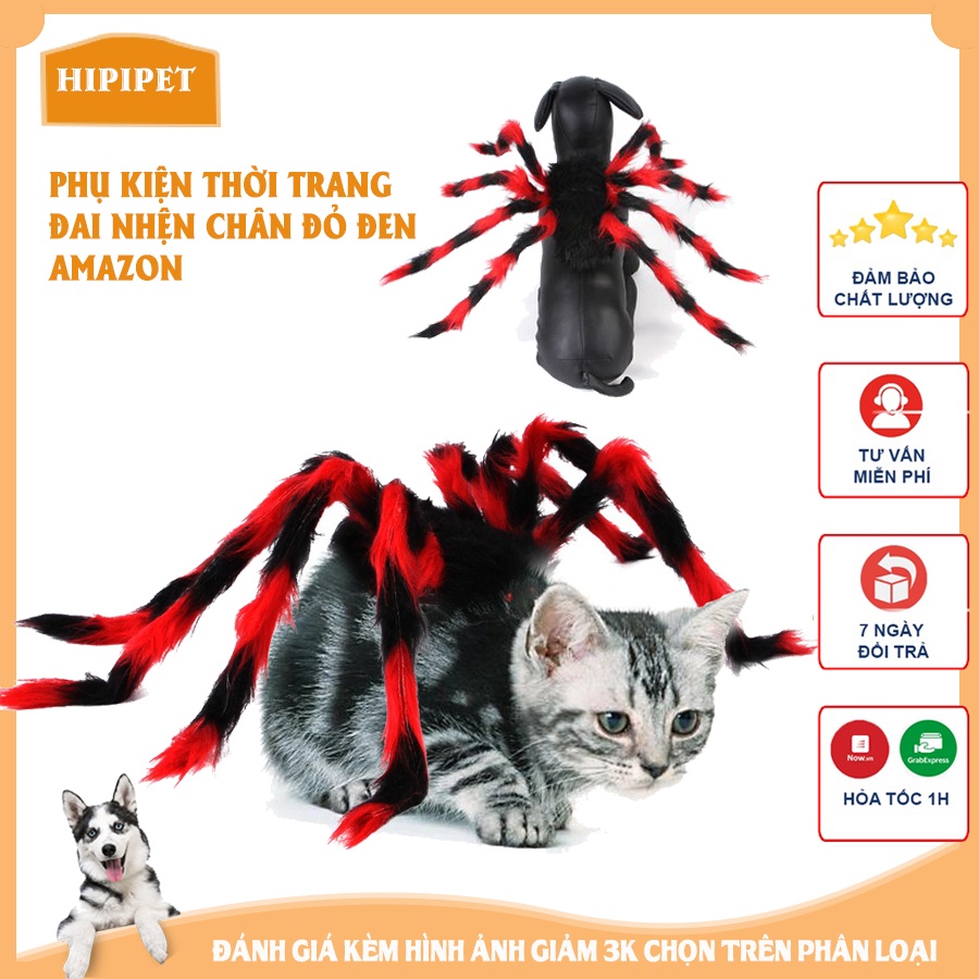 Đai nhện cho chó mèo Thời Trang Chó Mèo vui nhộn