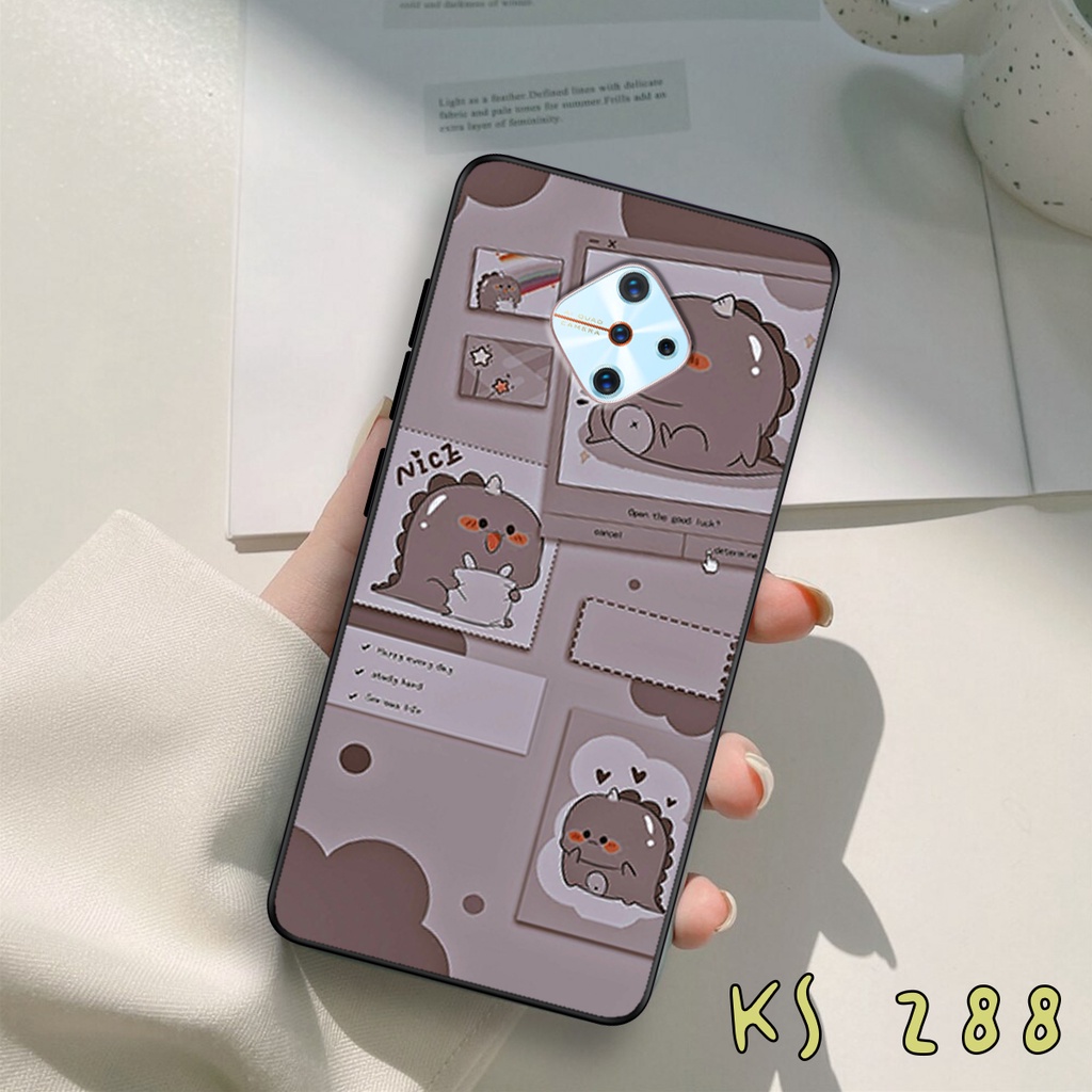 Ốp lưng Vivo S1 - Vivo S1 Pro - Ốp in hình khủng long,dinosaur dễ thương