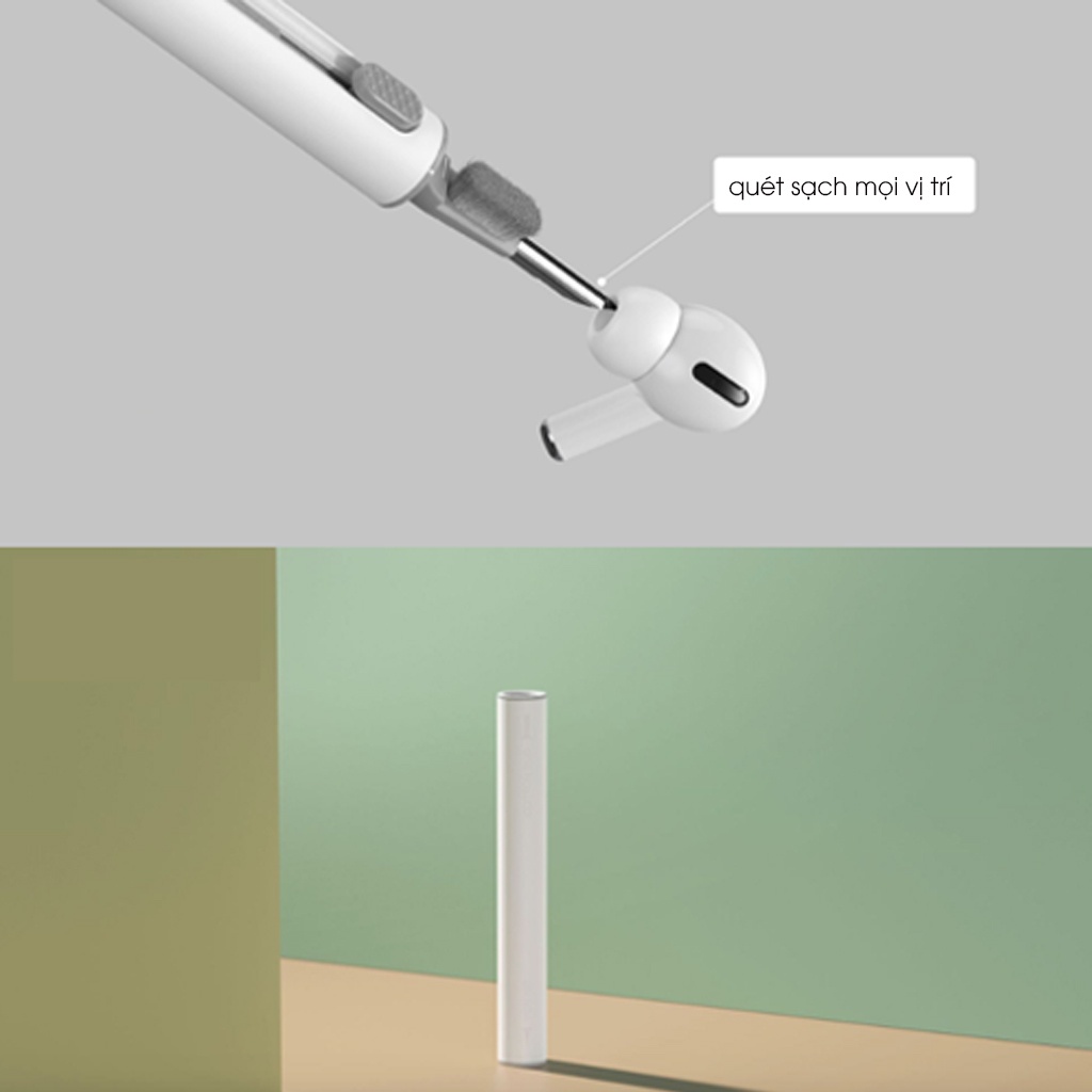 Bút vệ sinh tai nghe airpods, dụng cụ vệ sinh tai nghe airpods Q5 phiên bản nâng cấp chính hãng