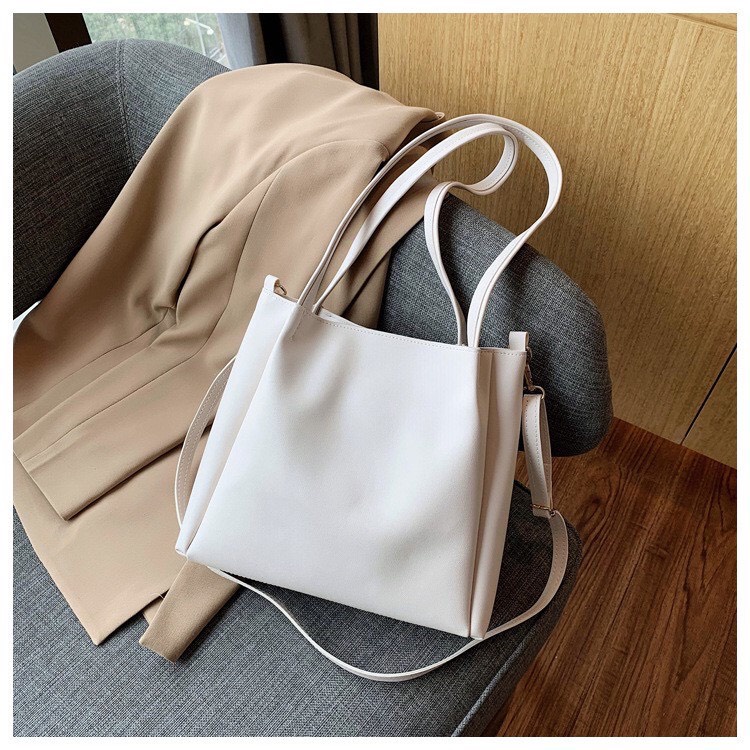 Túi Công Sở Nữ Linh Store Túi Đeo Chéo Kẹp Nách Đeo Vai Tote Da 2 Màu Thời Trang Cao Cấp - LS21