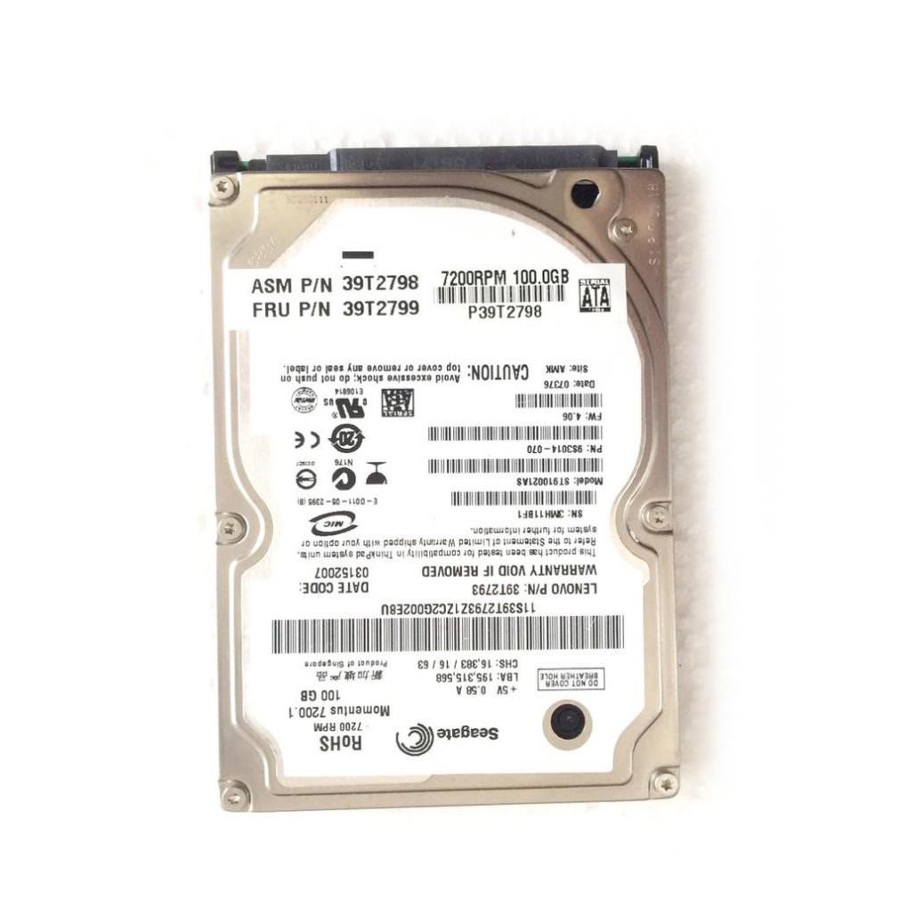 Ổ cứng laptop Seagate 80GB