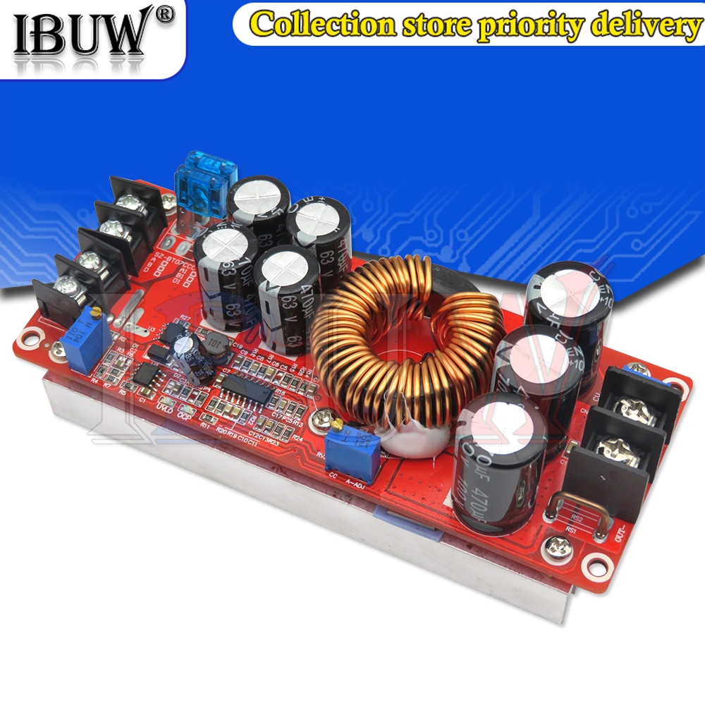 1 Mô Đun Tăng Áp 1200W 20A DC Từ 8-60V Lên 12-83V Cho Xe Hơi