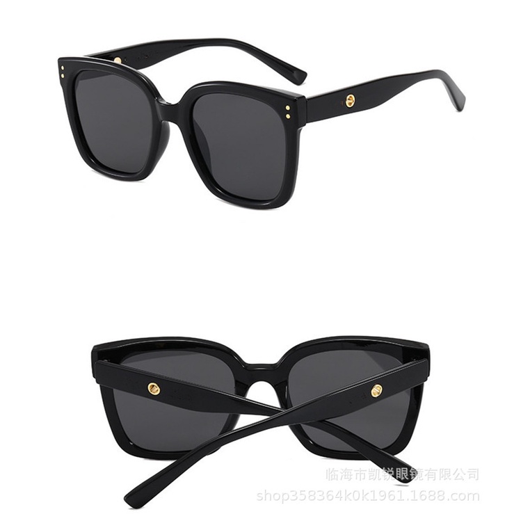 Kính mát thời trang nam nữ mắt vuông chống tia UV phong cách Ulzzang đẹp cute giá rẻ HANASO 206