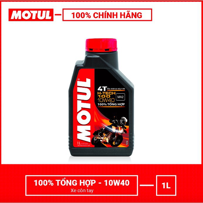 Combo Nhớt Motul Htech cho Ex135, Ex150