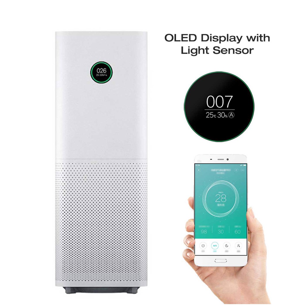 [Bản quốc tế] Máy lọc không khí Mi Air Purifier Pro - Phân phối bởi DigiWorld