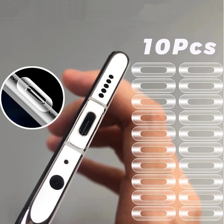 Bộ 10 Miếng Dán Cổng Sạc Điện Thoại Chống Trầy Thông Dụng