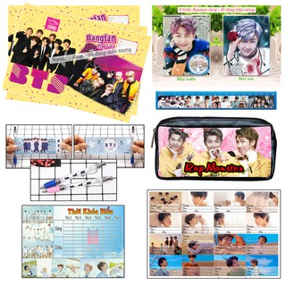 COMBO HỌC TẬP BTS VÀ THÀNH VIÊN