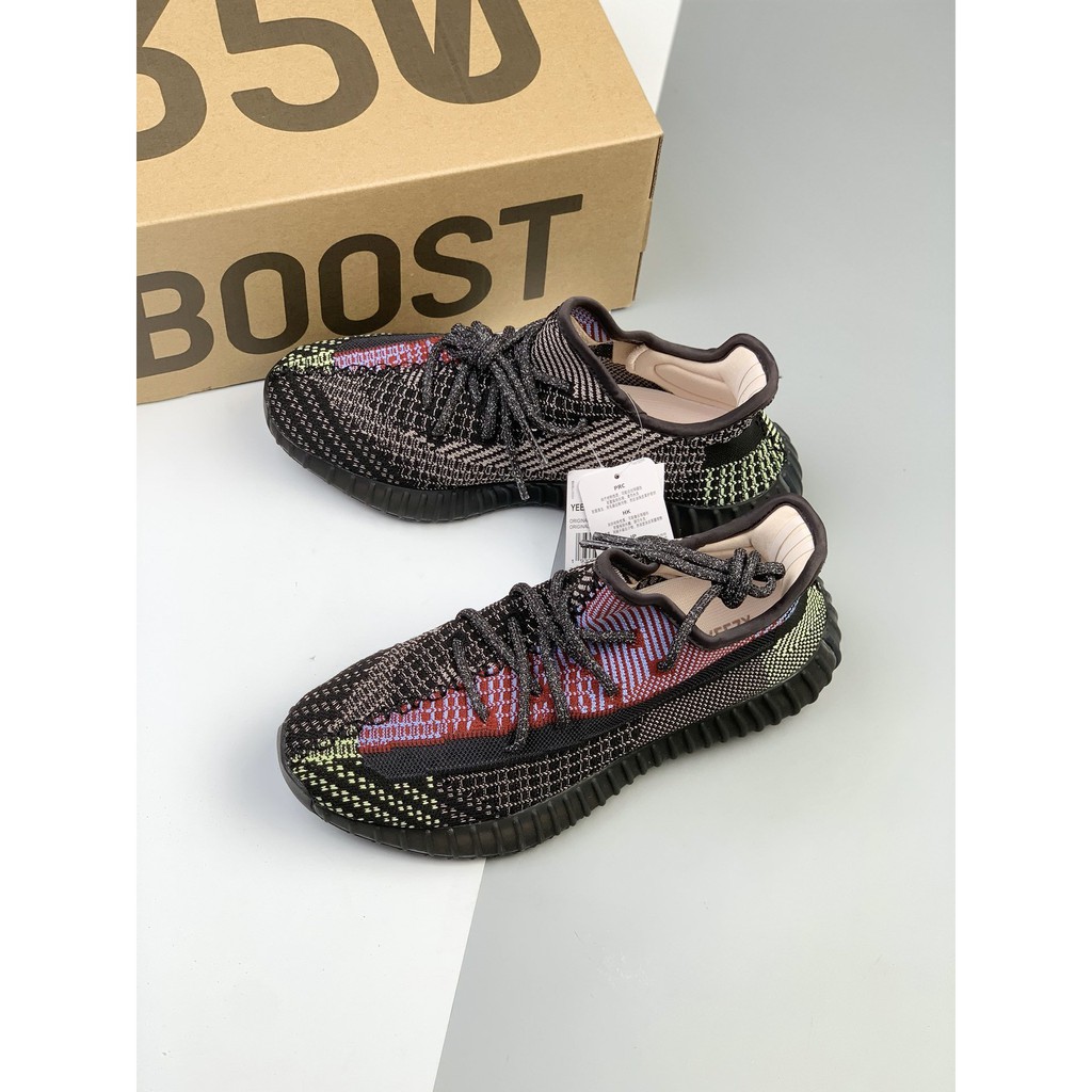 Giày Thể Thao Màu Đen Yeezy Boost 350v2 Size 36-45