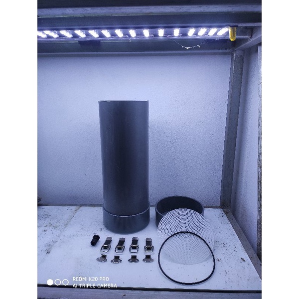Combo Phụ Kiện Chế Lọc Thùng Phi 125 -140-160 ( Tặng Vỉ Ngăn Vật Liệu Lọc)