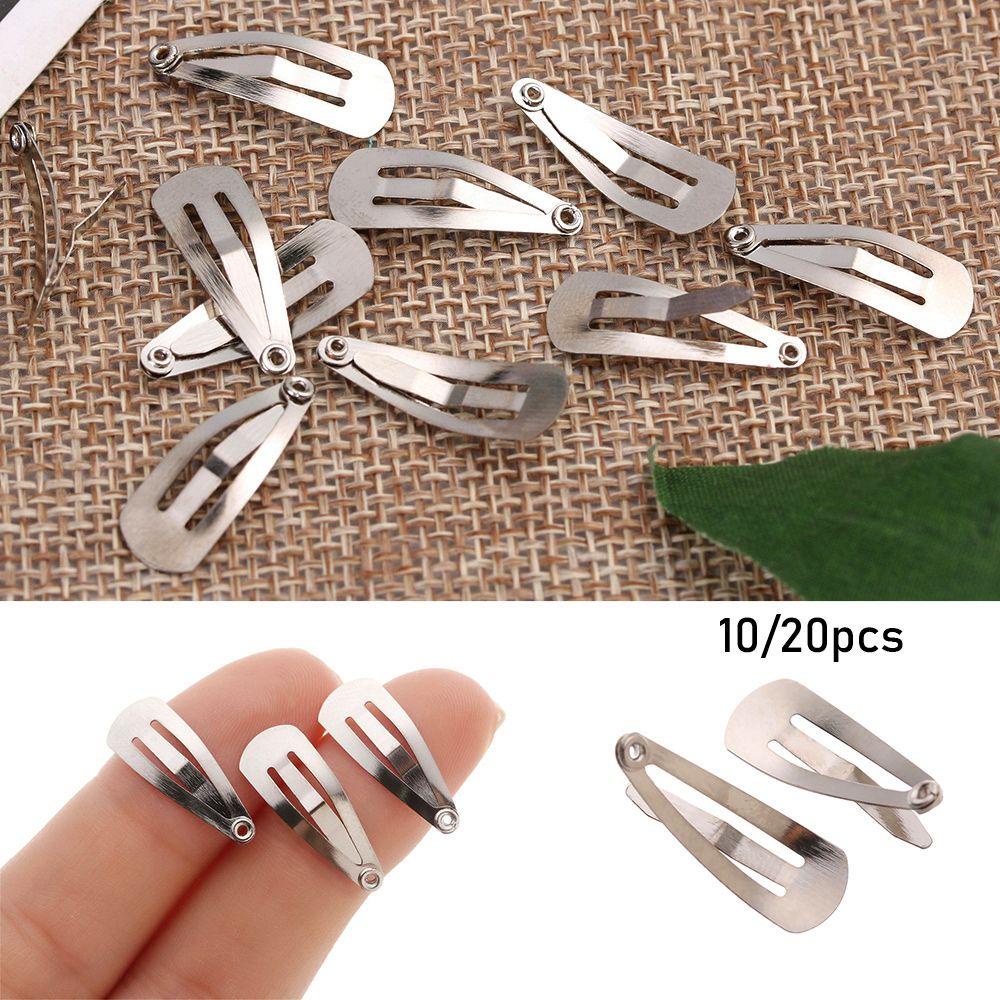 LAYOR1 Set 10 / 20 Kẹp Tóc Búp Bê Công Chúa 2cm * 0.8cm