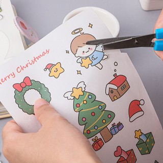 Set 6 Tấm Sticker  Christmas - 𝐀𝐢𝐭𝐚𝐨𝟐𝟒𝐇𝐂𝐌