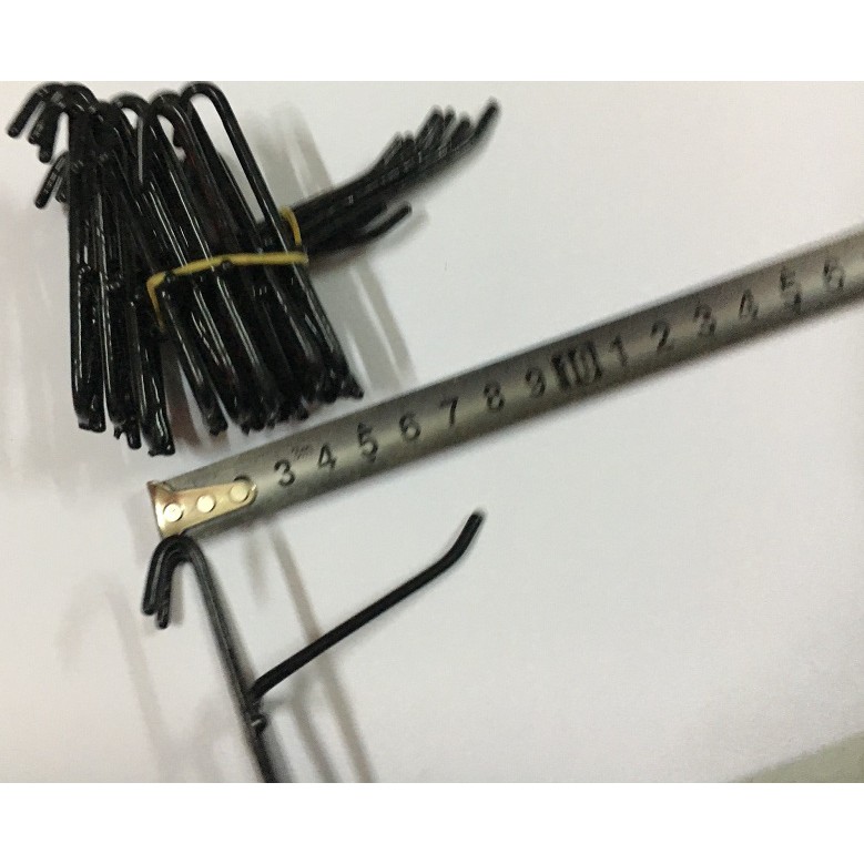 Móc Cài Lưới Sắt Đen 10 Chiếc Treo Phụ Kiện SHOP
