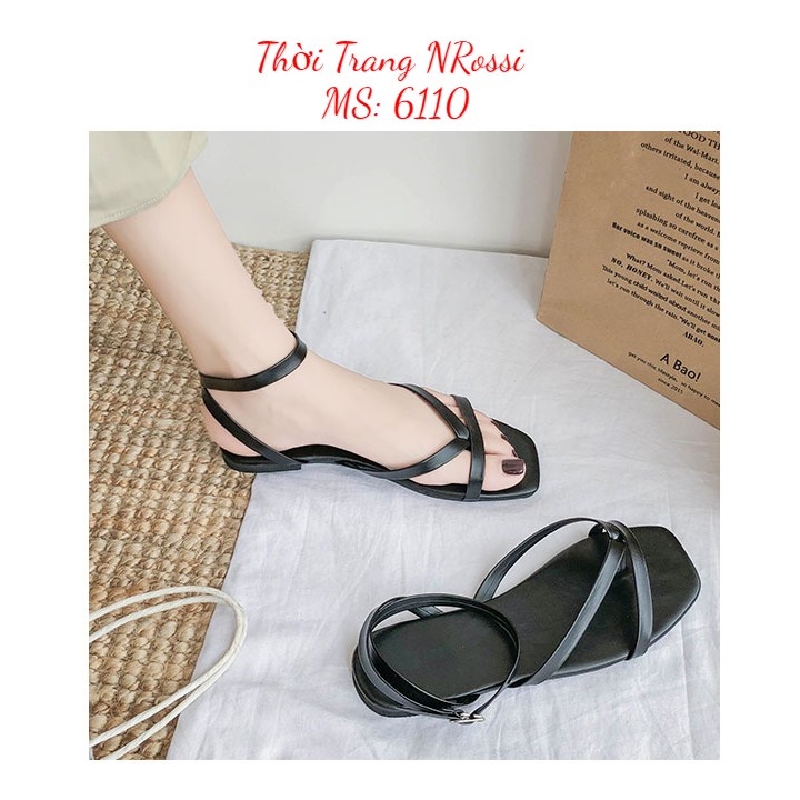 ❤FREESHIP❤ Giày sandal đế bệt nữ size lớn, bigsize 40 41 42 43 44