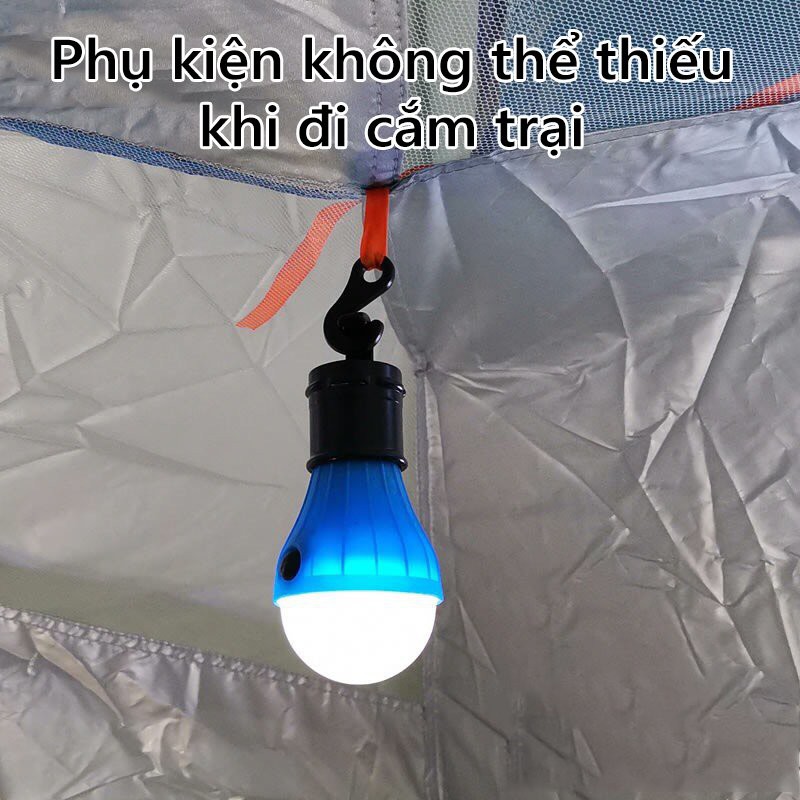 Đèn Lều Bóng Led Bóng Đèn Treo Lều Cắm Trại Du Lịch Dã Ngoại Bóng Đèn Dùng Pin AA Du Lịch Dã Ngoại Tiện Lợi