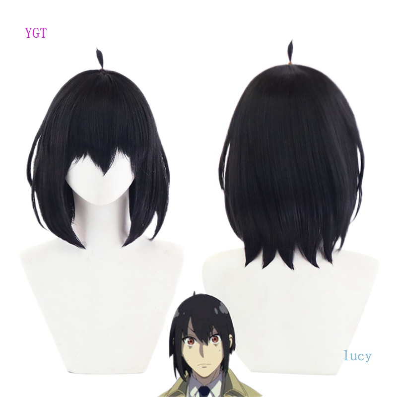 Bộ Tóc Giả Ngắn Màu Đen Hóa Trang Nhân Vật Phim Yuri Briar Cho Nam