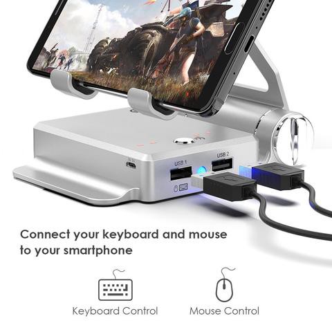 Gamesir X1 Battle dock bộ chuyển đổi chơi game PUBG Mobile | AoV | Mobile Legends | RoS | Knives Out | Free Fire