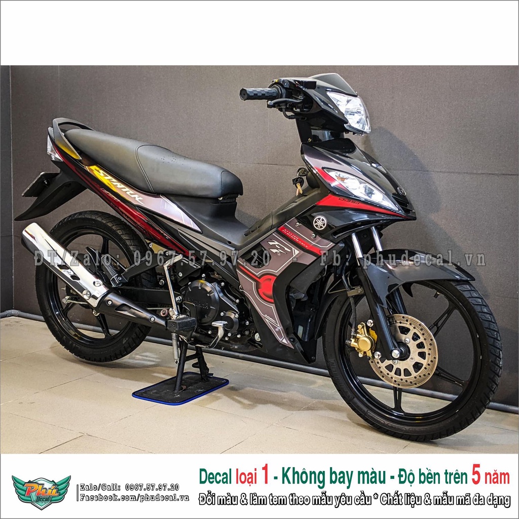 Tem rời Ex 2006-2010 đen xám đỏ (5)