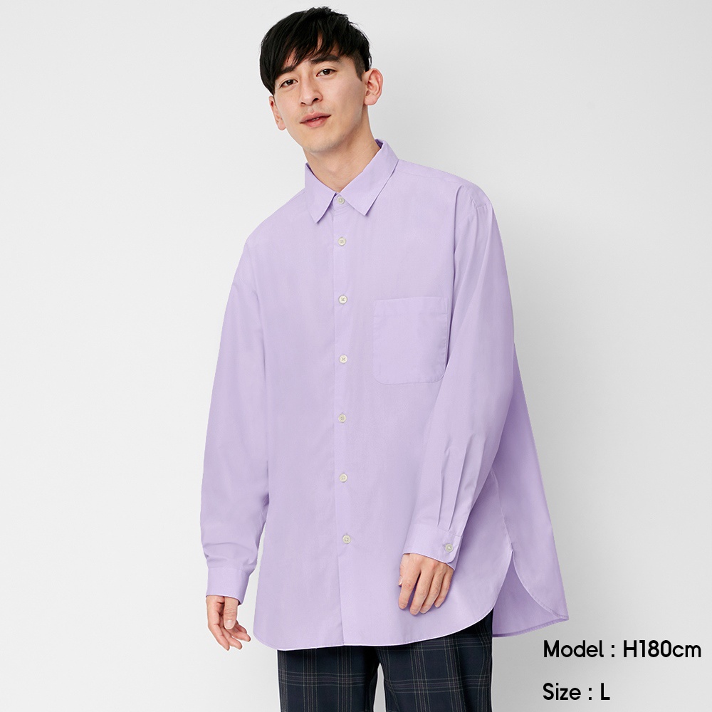 Áo sơ mi GU Oversized BIG SIZE - FORM RỘNG - ĐỦ SIZE 75kg~110kg ❤️