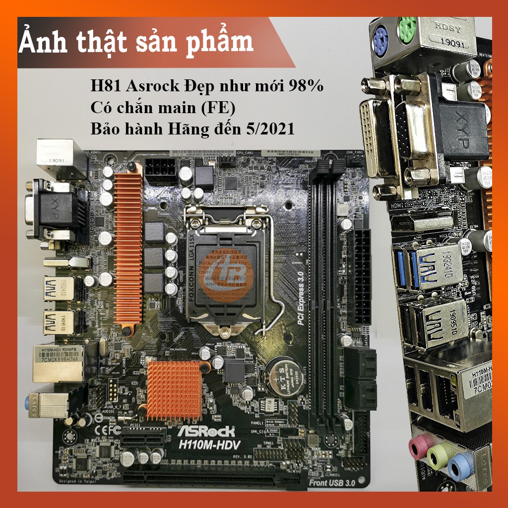 Main H110 Asrock Đẹp