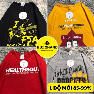 Áo thun mỹ 2hand secondhand áo phông unisex chọn mẫu độ mới 85-99%